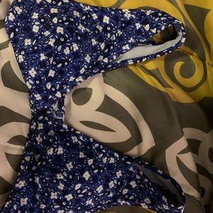 cute floral bathing suit top